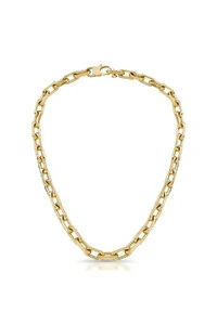 Colar Corrente dourado Elos