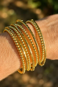 Pulseira Bracelete Canutilho Ouro 18k
