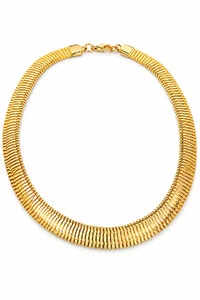 Colar Gola Malha CleópatraOuro 18k