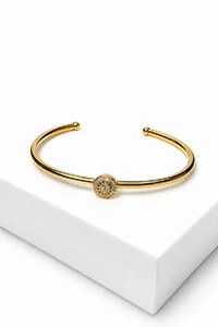 Pulseira Bracelete Olho Grego Ouro 18k