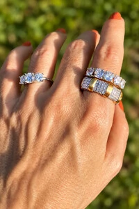 Anel Aliança Lívia Ouro 18k