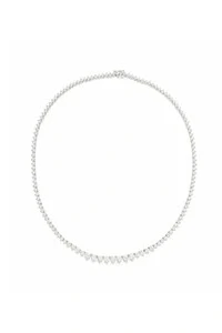 Colar Riviera Liz Zircônia Ródio Branco