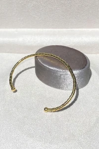 Pulseira Bracelete Canutilho Ouro 18k