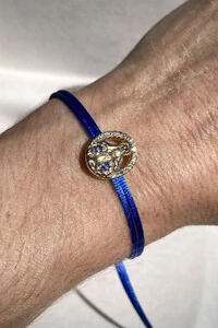 Pulseira Nsra das Graças Azul Royal