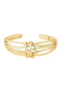 Pulseira Bracelete Entrelaçada