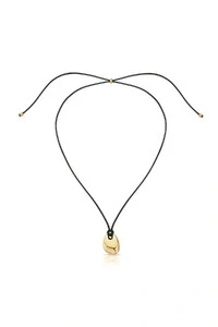 Colar Cordão Gota Dourada