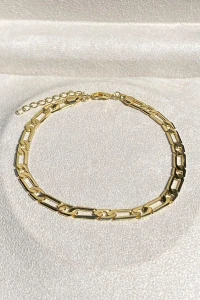 Tornozeleira Groumet Ouro 18k