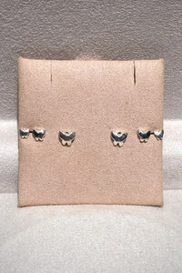 Brinco Trio Borboletas Prata 925