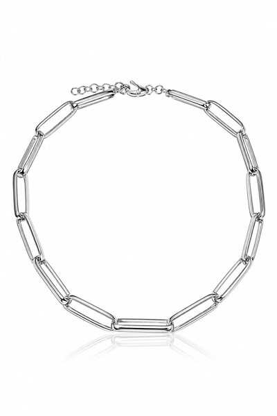 Foto Colar Elos Cartier Ródio