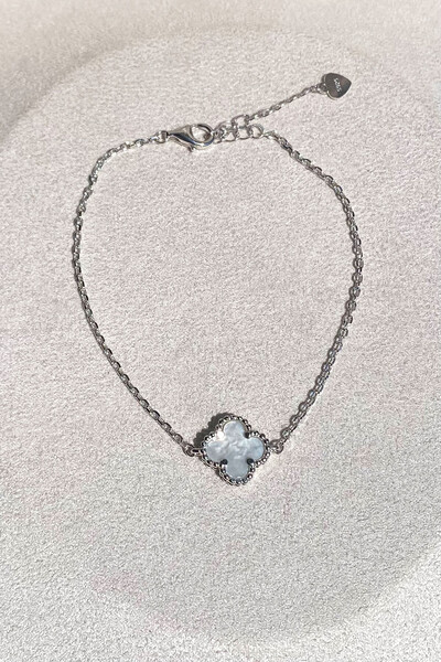 Foto Pulseira Trevo Madrepérola P