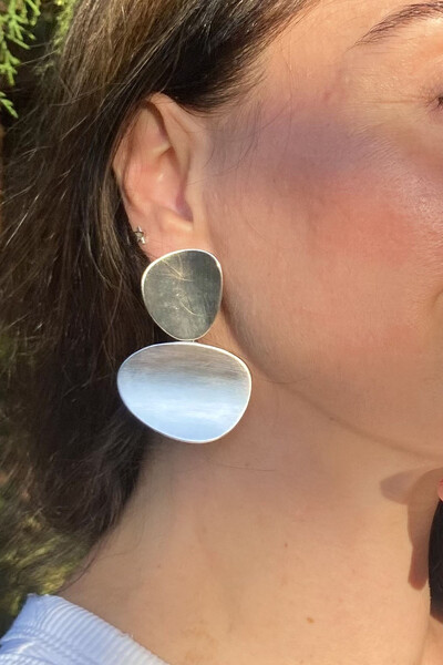 FotoBrinco Sofia Escovado Ródio Branco