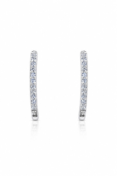 Foto Brinco Earhook Ródio Branco
