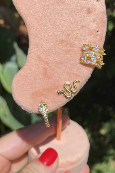 FotoBrinco kit Cobra Mini Ouro 18k