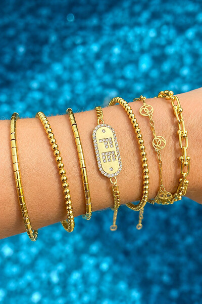 Foto Pulseira Fé Ouro 18k