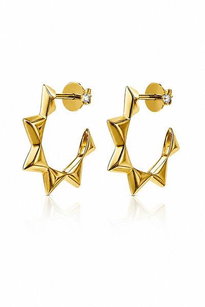 Foto Brinco Argola Sun Ouro 18k