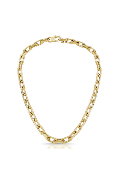 Foto Colar Corrente dourado Elos