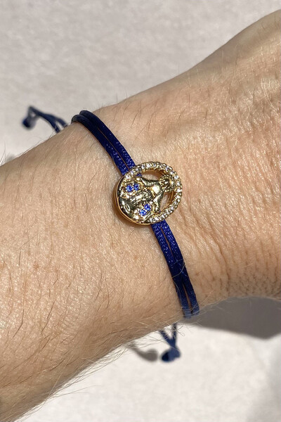 Foto Pulseira Nsra das Graças Azul Marinho