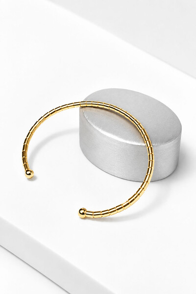Foto Pulseira Bracelete Canutilho Ouro 18k
