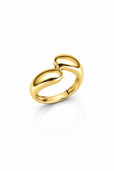 Foto Anel Gotas Ouro 18k