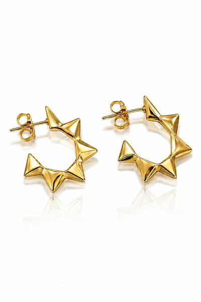 Foto Brinco Argola Sun Ouro 18k