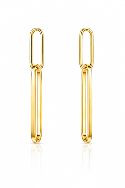 Foto Brinco Elos Ouro 18k