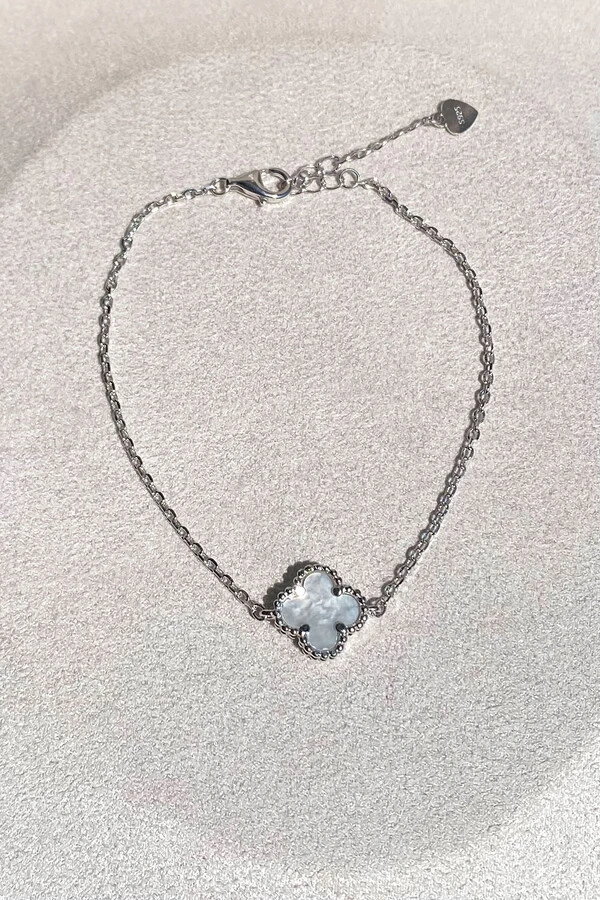 Pulseira Trevo Madrepérola P