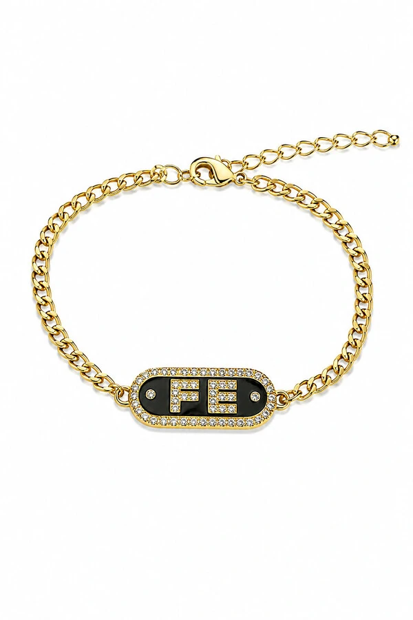 Pulseira Fé Ouro 18k