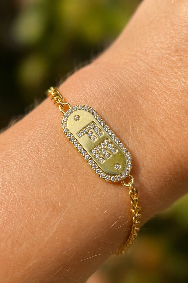 Pulseira Fé Ouro 18k
