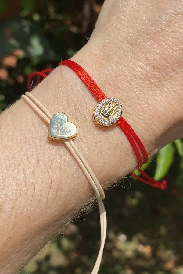 Pulseira Nsra Aparecida Zircônias Vermelha