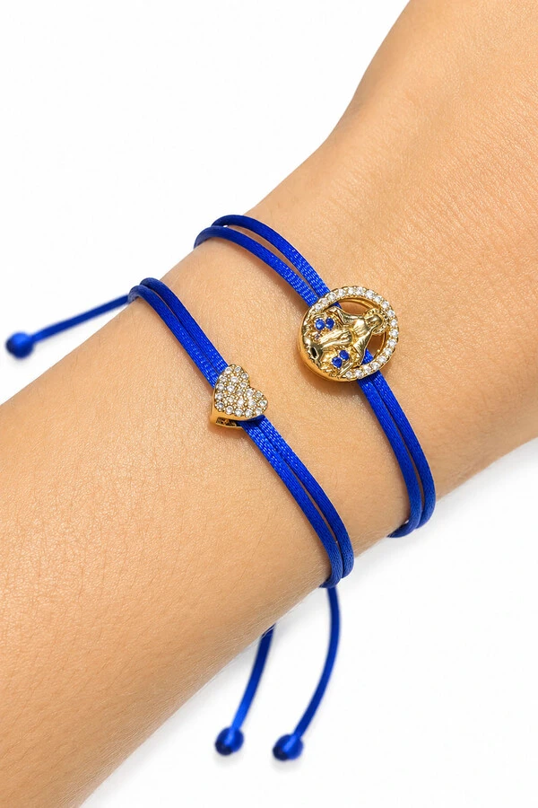 Pulseira Nsra das Graças Azul Royal