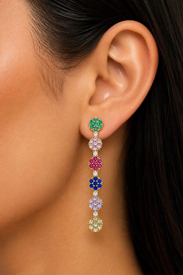 Brinco Thassia Ouro 18k