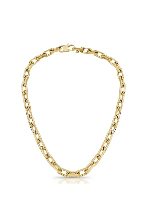 Colar Corrente dourado Elos