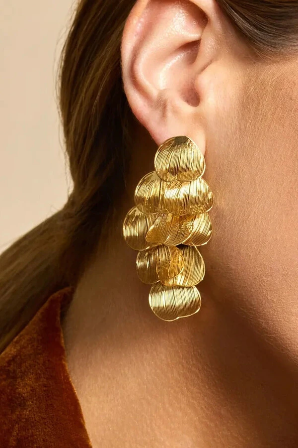 Brinco Camada no Ouro 18k