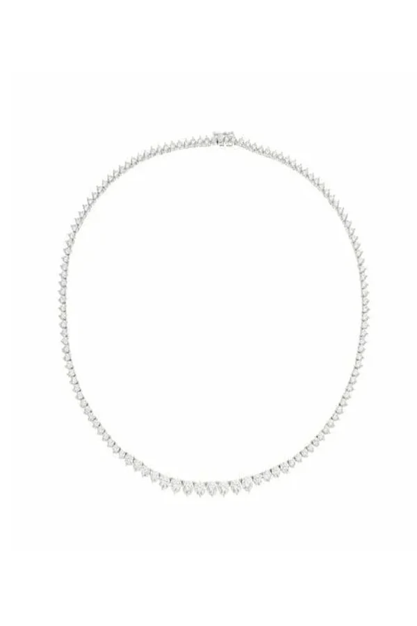 Colar Riviera Liz Zircônia Ródio Branco