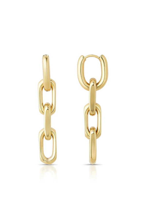 Brinco Argola Elos Corrente