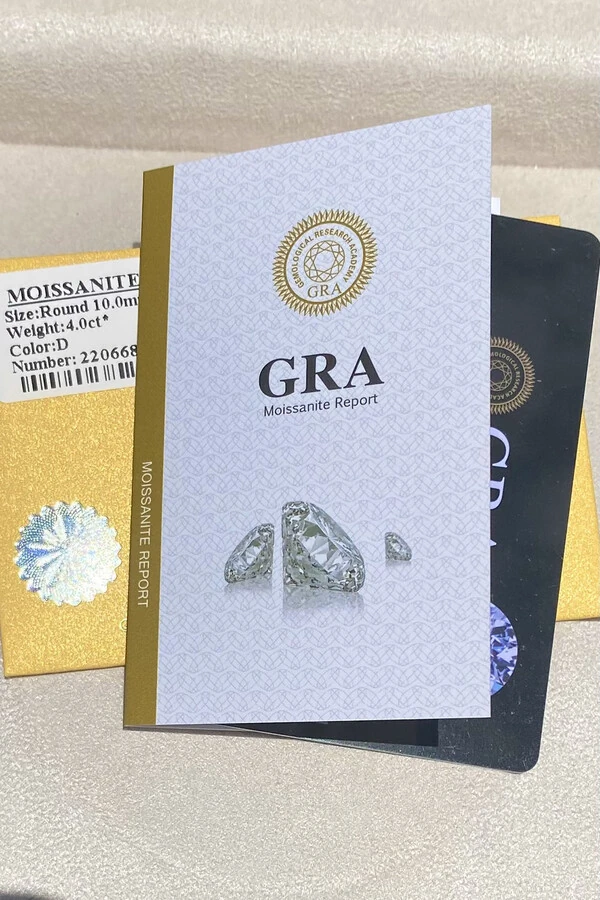 Brinco Luara Ponto Luz 10mm Moissanite Prata 925 com Ródio branco