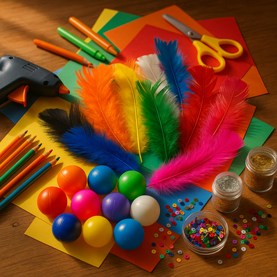 Férias Escolares: Artesanatos Divertidos com Nossos Produtos