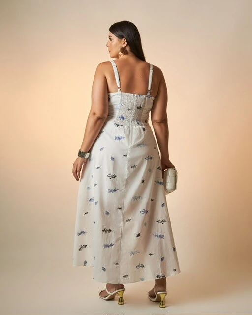 Fotovestido algodao com bordado faity kayla