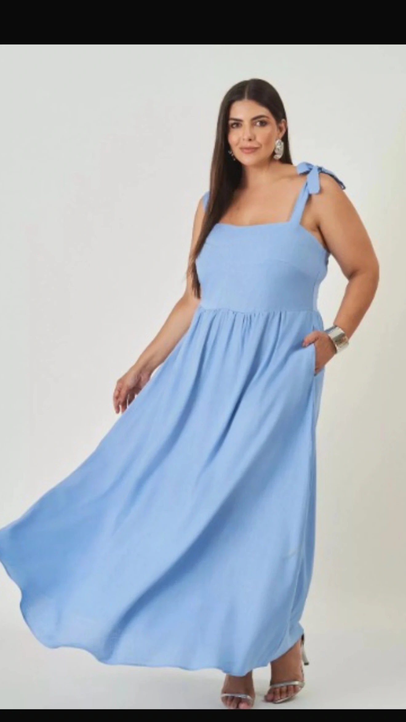 FotoPROMO SEM TROCA Vestido linho visco amber