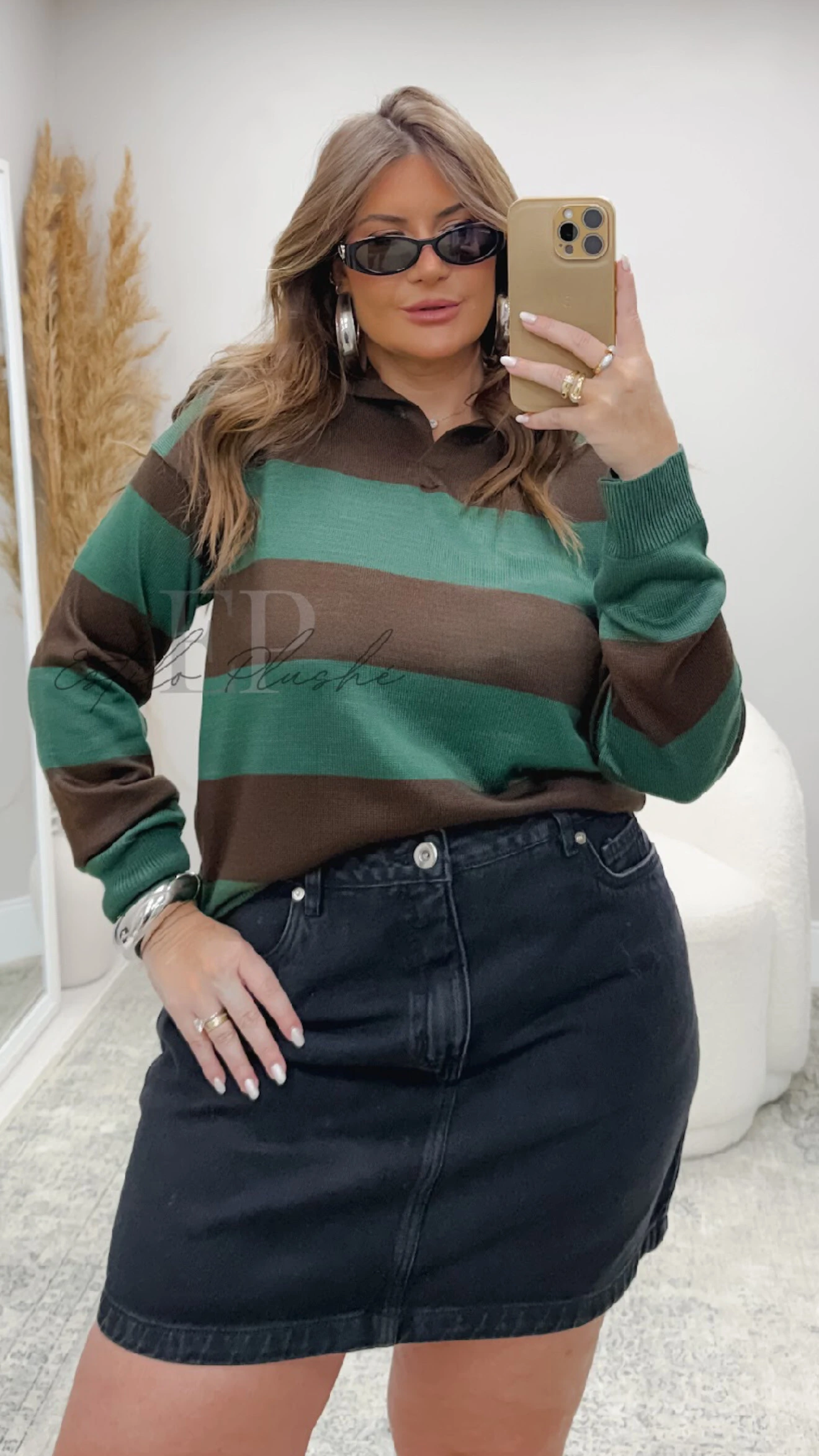 FotoBlusa polo listra PL provador