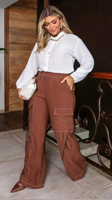 FotoPre venda calca alfaiataria sarjada prespontado mr fr