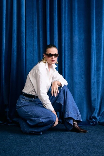 Fotocalca pantalona jeans izzat