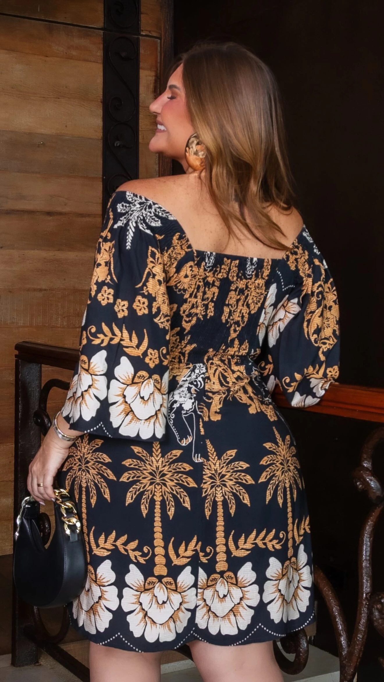 FotoPre venda vestido estampado viscose mr fr