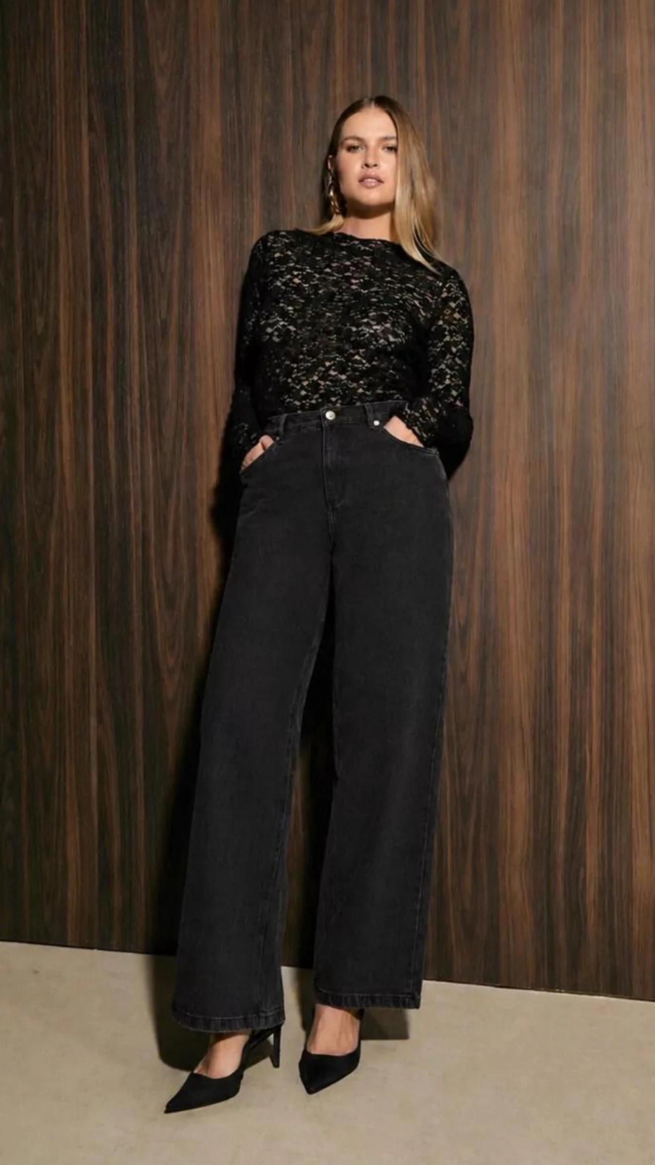 Fotocalca wide dark izzat jeans