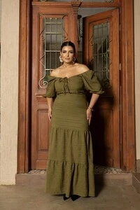 pre venda conjunto cropped cigana+ saia longa 3 marias season divas