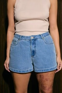 Shorts blue jeans cut izzat