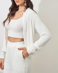 jaqueta malha kayla olivia