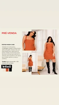 Pre venda vestido noemi rayon sensoriale upper