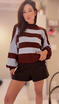 Blusa listra tricot planet