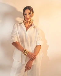 conjunto camisa e calca linho quebela